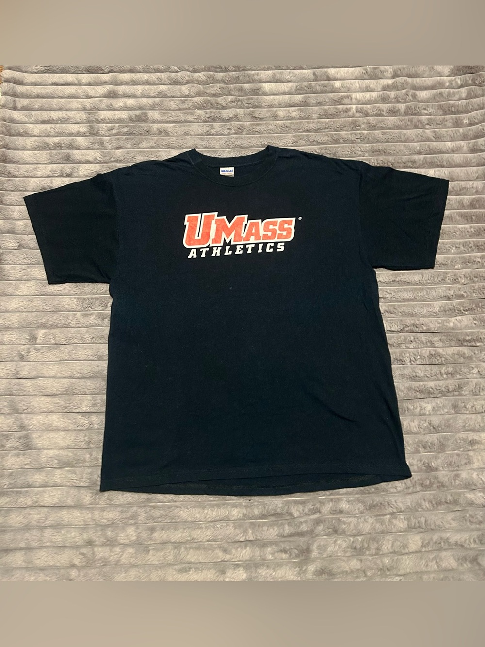 VTG UMass Athletics Liquors 44 “Show Your SPIRIT Responsibly” Graphic T-Shirt